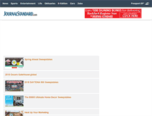 Tablet Screenshot of contests.journalstandard.com